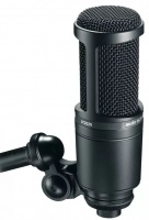 AUDIO-TECHNICA AT2020 Ìèêðîôîí ñòóäèéíûé êîíäåíñàòîðûé êàðäèîèäíûé ñ áîëüøîé äèàôðàãìîé