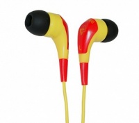 Fischer Audio JB-Three-YR JB Series Íàóøíèêè âíóòðèêàíàëüíûå, æåëòo-êðàñíûå