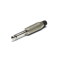 Amphenol ACPM-GN - 1/4” (6.35ìì) ìîíî äæåê, ìåòàëëè÷åñêèé êîðïóñ, öâåò íèêåëü