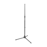 OnStage MS7700B - ìèêðîôîííàÿ ñòîéêà ïðÿìàÿ , òðåíîãà, ðåãóëèðóåìàÿ âûñîòà, ÷åðíàÿ