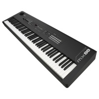 Yamaha MX88 BK - ñèíòåçàòîð, 88 êë. GHS, 128 ïîëèô., 1106 òåìáðîâ + 61 óäàðíûõ, GM : 128 + 1,