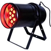 Involight LED SPOT 64-18T - LED ïðîæåêòîð PAR64 äëèííûé(÷¸ðíûé)RGB 18x3 Âò(ìóëüòè÷èï), DMX, Auto,M/