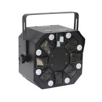 Involight AX490 - ñâåòîâîé LED ýôôåêò, 8 ëèíç, 1øò. 10 Âò (RGBW) CREE, ñòðîá, çâóê àêòèâàöèÿ