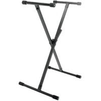 OnStage KS8390X - Õ-îáðàçíàÿ ñòîéêà äëÿ êëàâèøíûõ ñ êîíñòðóêöèåé Lok-Tight è ôèêñàòîðîì quikSQUEEZE