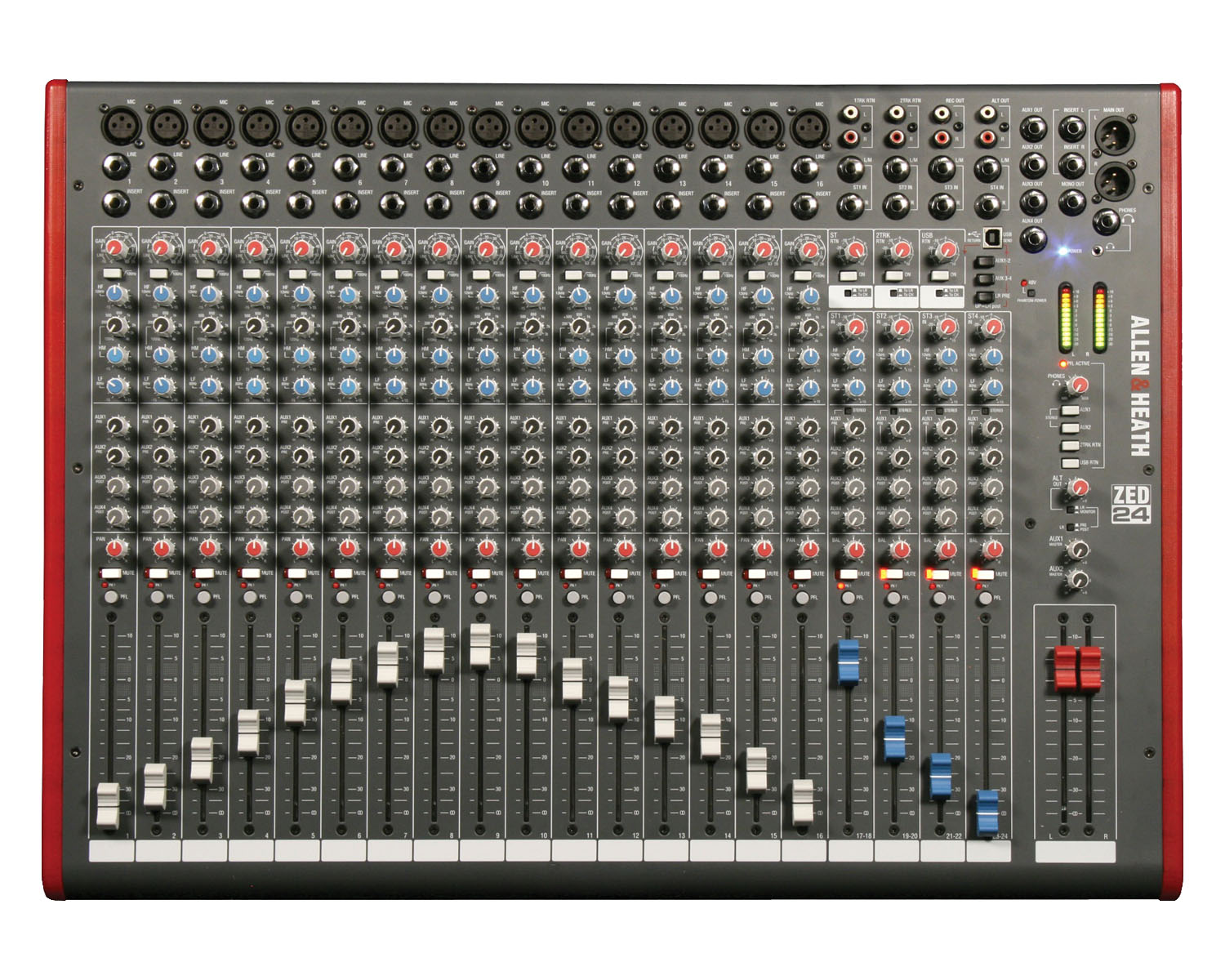 ALLEN&HEATH ZED24   16 , 4  , 4 AUX, USB  